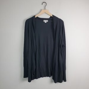 Ava and Viv Black Cardigan 1X